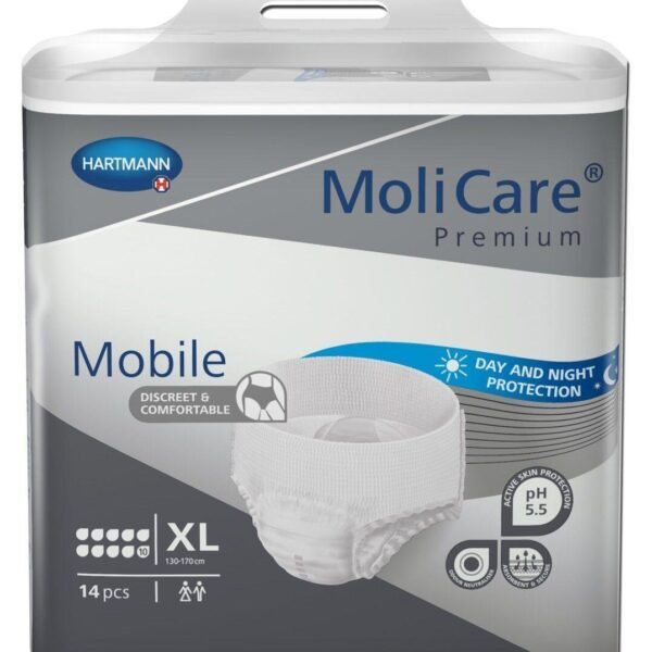 MoliCare Premium Mobile 10 Drops XL 14 Pieces – Maximum Absorbency Adult Pull-Up Pants