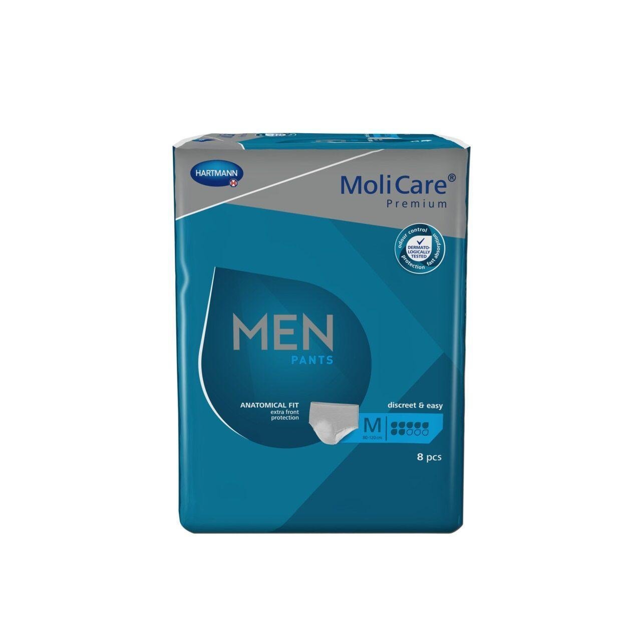 4052199275789-1-1.jpg MoliCare Premium Men Pants 7 Drops M 8 pieces - Image 1