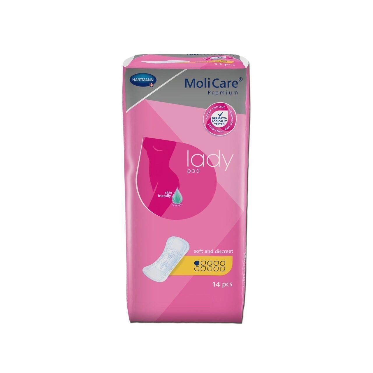4052199289588-1-1.jpg MoliCare Premium Lady Pads 1 Drop 14 pieces - Image 1