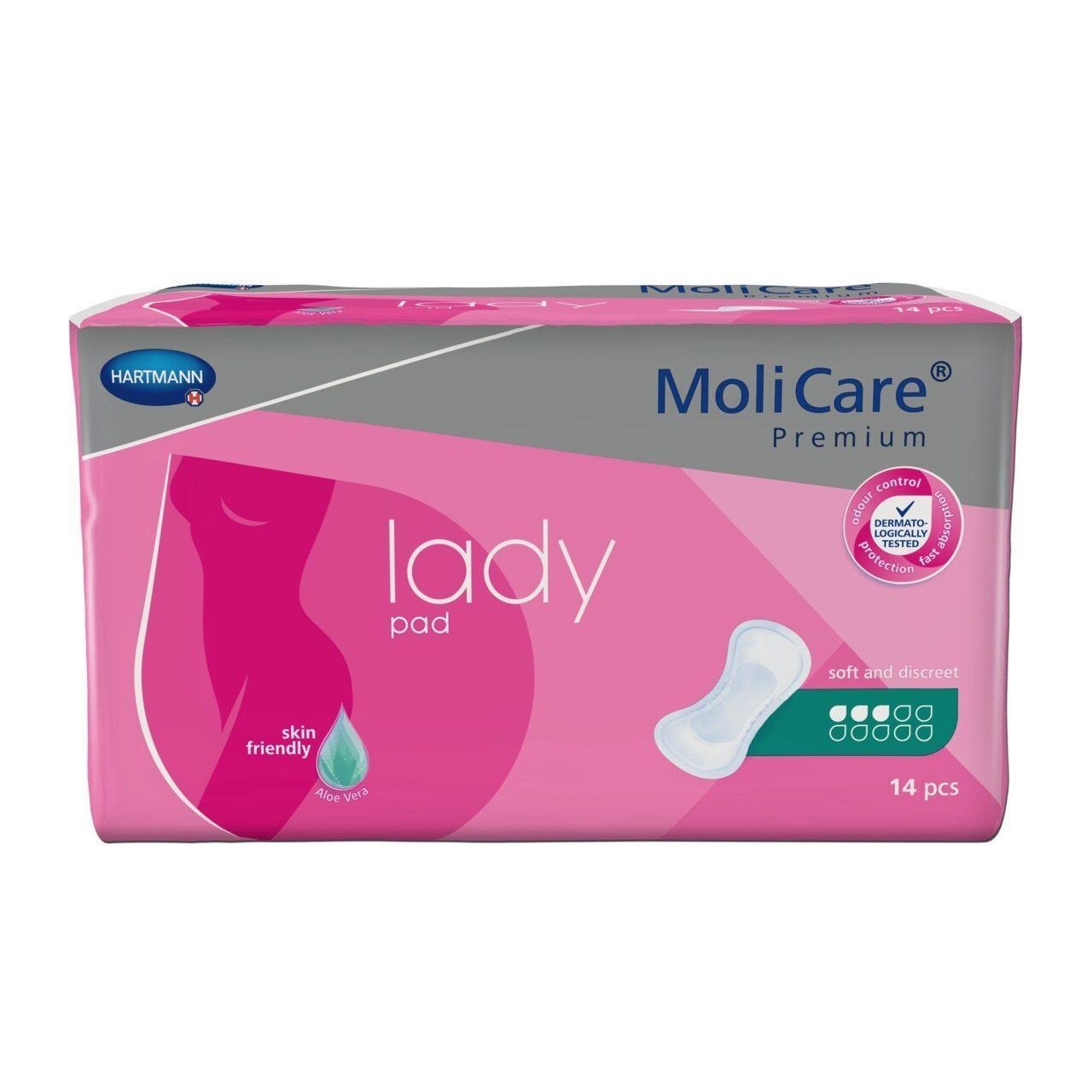 4052199290553-1-1.jpg MoliCare Premium Lady Pads 3 Drops 14 pieces - Image 1