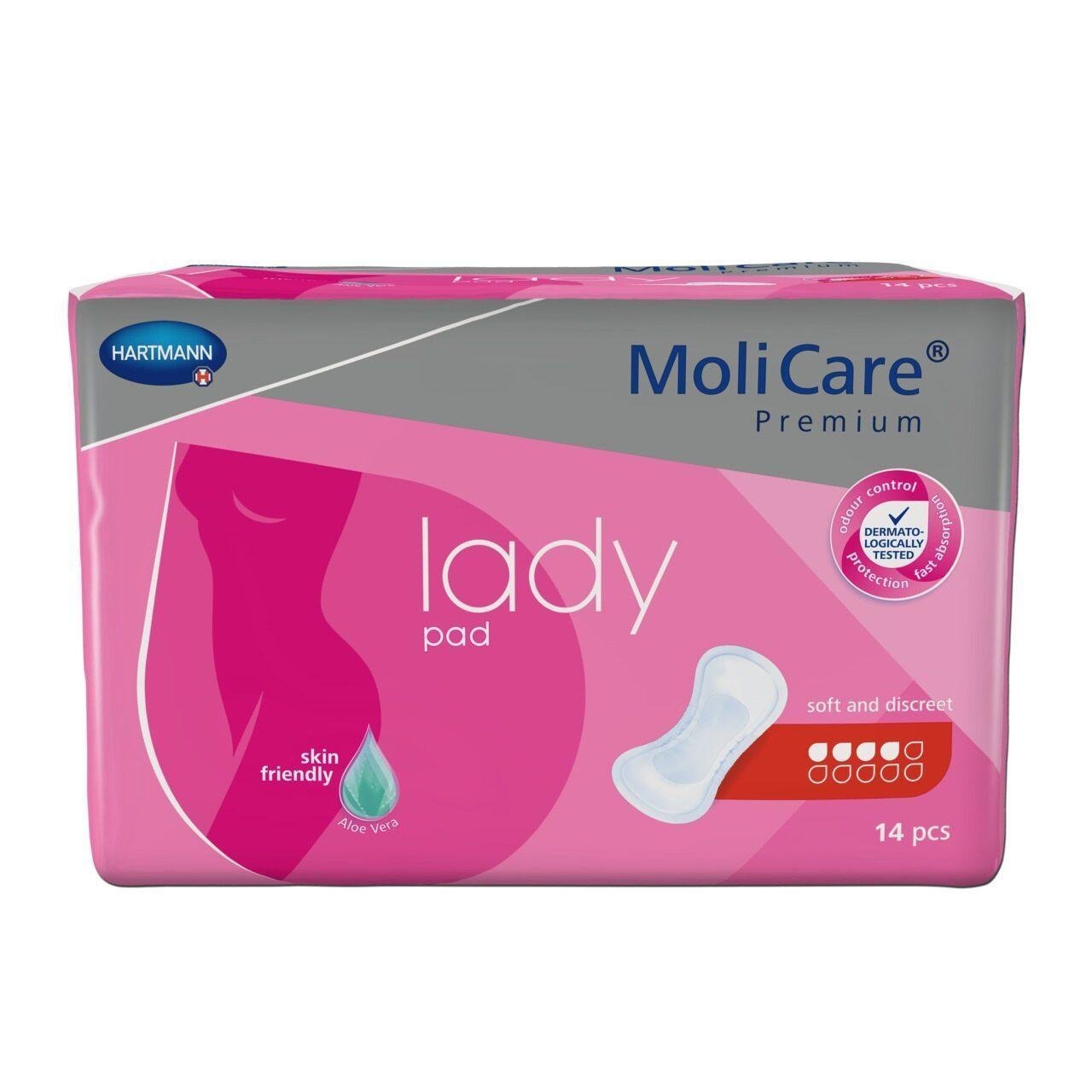 4052199290614-1-1.jpg MoliCare Premium Lady Pads 4 Drops 14 pieces - Image 1