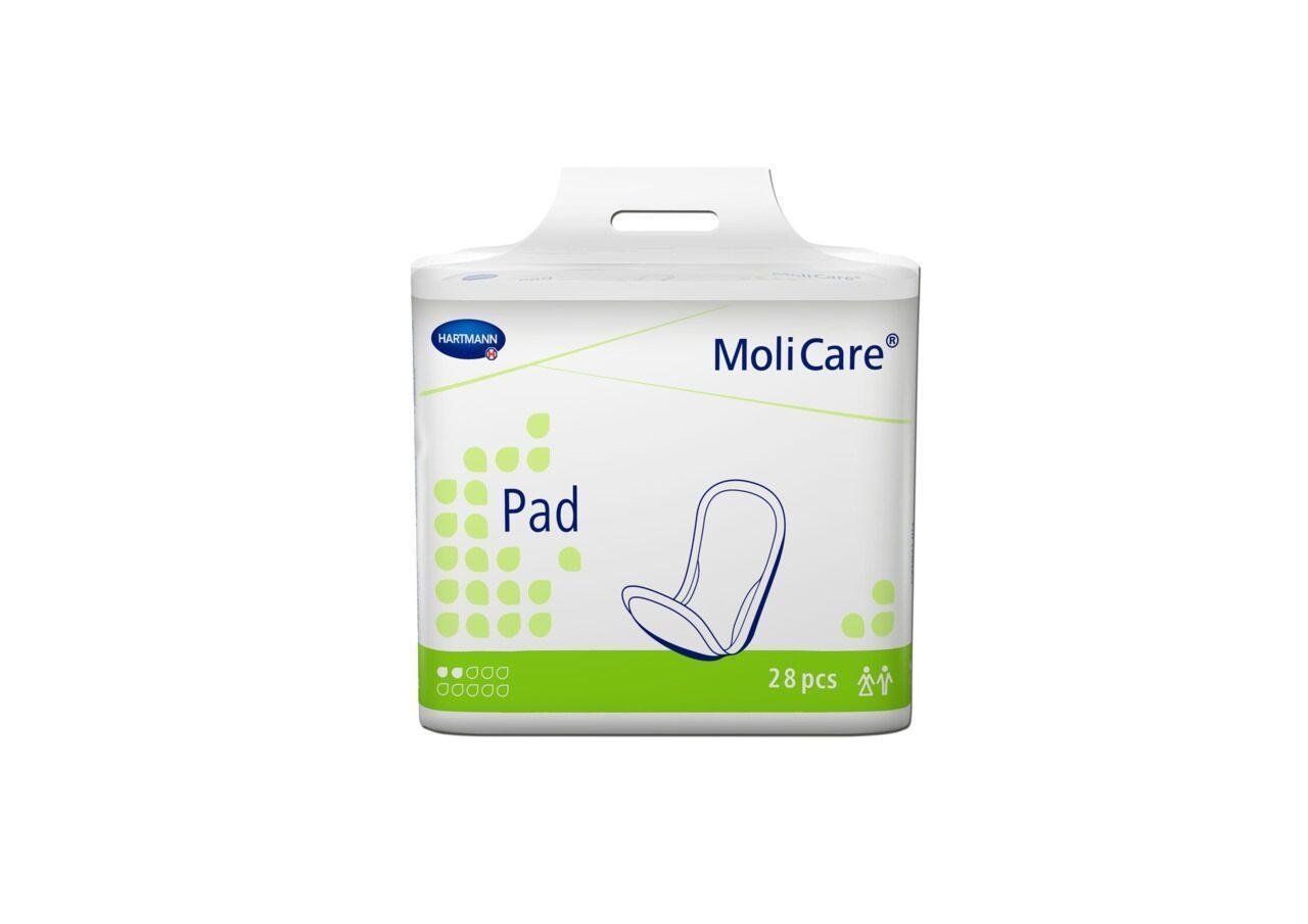 4052199290843-1-1.jpg MoliCare Unisex Pads 2 Drops 28 pieces - Image 1