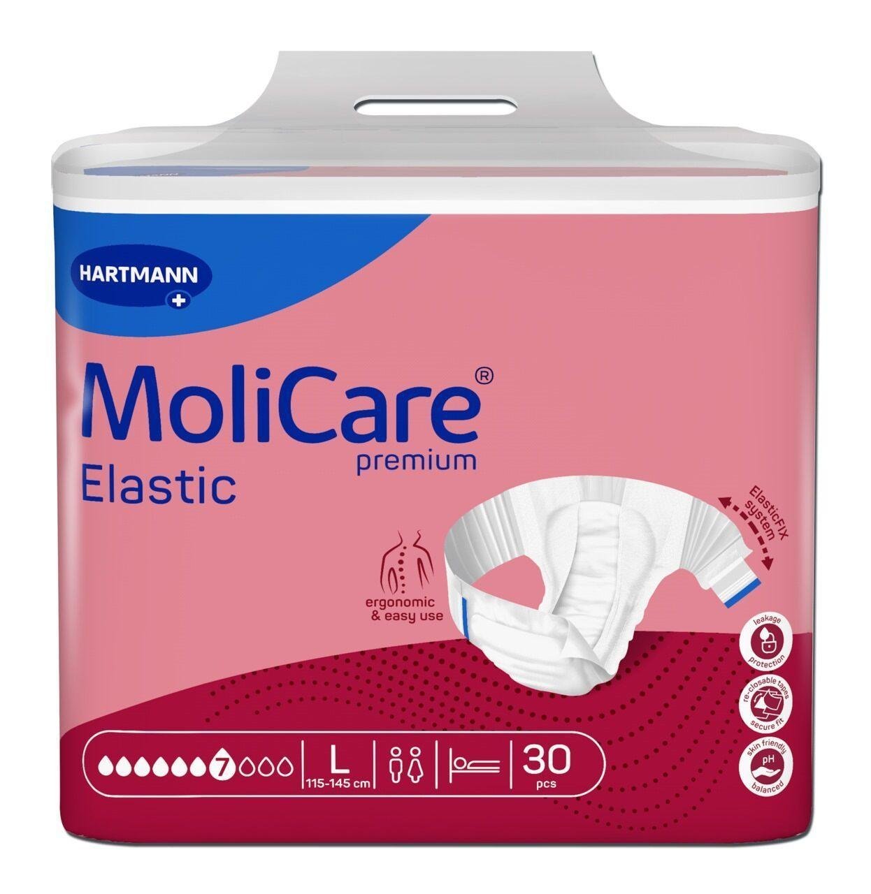 4052199297330-1-1.jpg MoliCare Premium Elastic 7 Drops L 30 pieces - Image 1