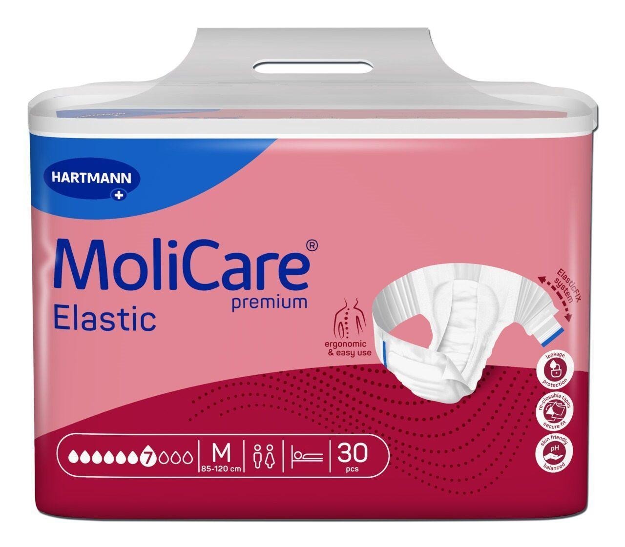 4052199299785-1-1.jpg MoliCare Premium Elastic 7 Drops M 30 pieces - Image 1