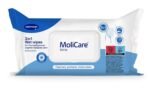 MoliCare Skin 3in1 Wet Wipes – 50 Pieces | Gentle Cleansing & Skin Protection Wipes for Sensitive Skin