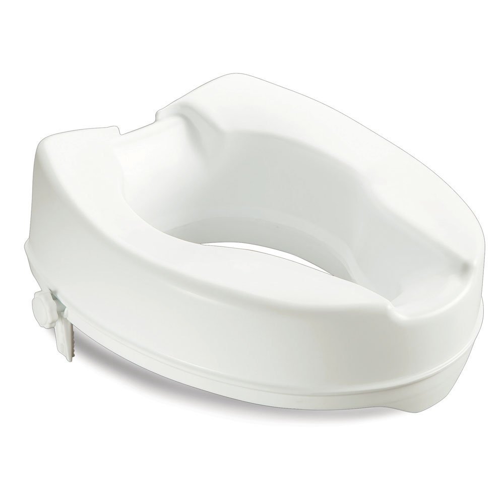 7210200678901-1-1.jpg Toilet Seat Raiser: Savannah + Lid 100mm - Image 1