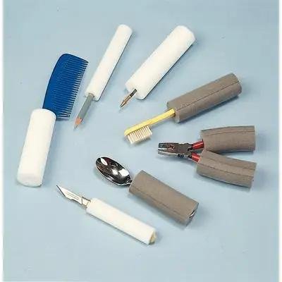 Plastozote Thick Plastozote Foam Tubing, 31mm OD, 6mm ID, 1m long, White