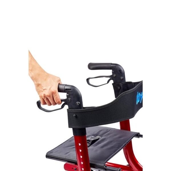Days Superlite Deluxe Rollator, Red