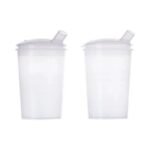 Homecraft Feeding Cup, Standard 8mm Spout, 250ml, 2/pack