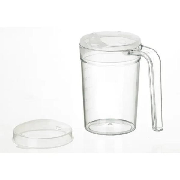 Homecraft Shatterproof Mug, with Spout and Recessed Lids, 400ml