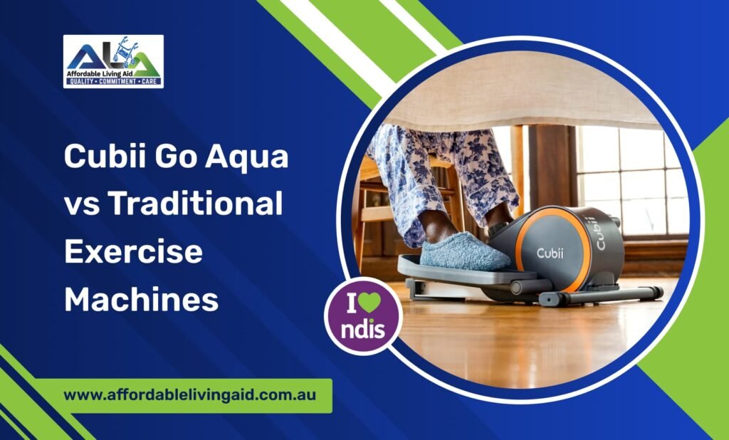 cubii go aqua vs traditional exercise machines