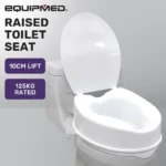 Equipmed 10cm Raised Toilet Seat tamworth australia