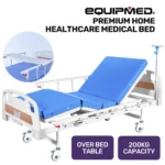 Equipmed 4 Function Manual Medical Bed tamwroth australia nsw