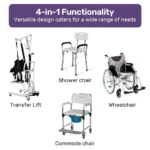 Equipmed 4-in-1 Manual Patient Lift buy online