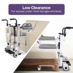 Equipmed 4-in-1 Manual Patient Lift – Safe Patient Transfer Lift for Home aus