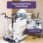 Equipmed 4-in-1 Manual Patient Lift – Safe Patient Transfer Lift for Home tamworth