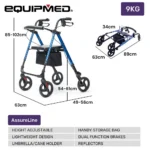 Equipmed Assureline Premium Walker in australia