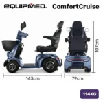Equipmed ComfortCruise Large Mobility Scooter australia
