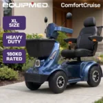 Equipmed ComfortCruise Large Mobility Scooter – Heavy Duty Electric Mobility Scooter with 45km Range - Image 2