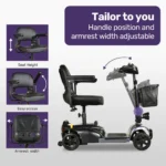 Equipmed FreeLite and Foldable Mobility Scooter nsw australia