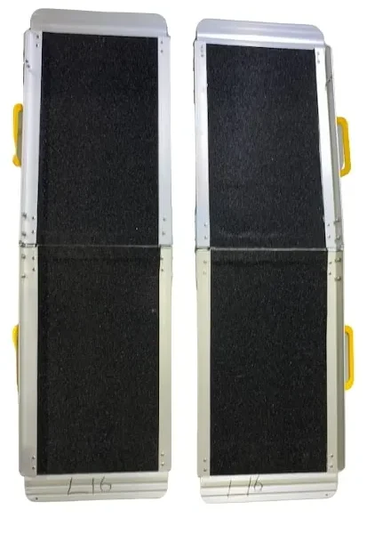 Portable Folding Channel Ramps for Wheelchairs & Scooters – 124cm, 275kg